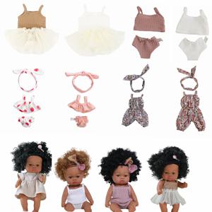 13 인치 33CM 인형 용 인형 옷 아기 장난감 인형 액세서리 조끼 드레스 인형 옷 13 인치 미국 다시 태어난 아기 인형