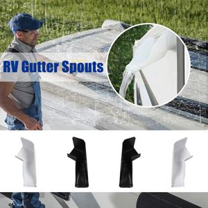 연장 Rv 거터 스파우트, 긴 버전, 왼쪽 및 오른쪽, 빗물 방향