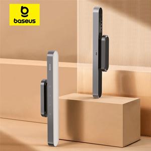 Baseus 책상 조명 자기 교수형 테이블 램프 충전식 LED 무단 조광 책상 램프 읽기 연구 작업 눈 보호 조명