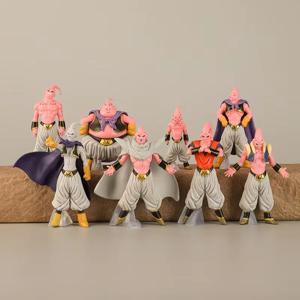 8 개/대 드래곤 볼 Z Majin Buu 그림 장난감 DBZ 슈퍼 사이어인 액션 입상 애니메이션 컬렉션 PVC 모델 인형 생일 선물 아이