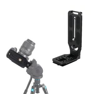 DSLR 카메라 L 브래킷 수직 수평 비디오 스위칭 삼각대 퀵릴리즈 플레이트, 캐논 니콘 소니 알루미늄 호환