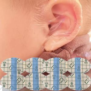 20/60/100pcs 아기 일회용 귀 스티커 샤워 보호 귀 커버 방수 어린이 샴푸 귀 보호 커버 베이비 케어