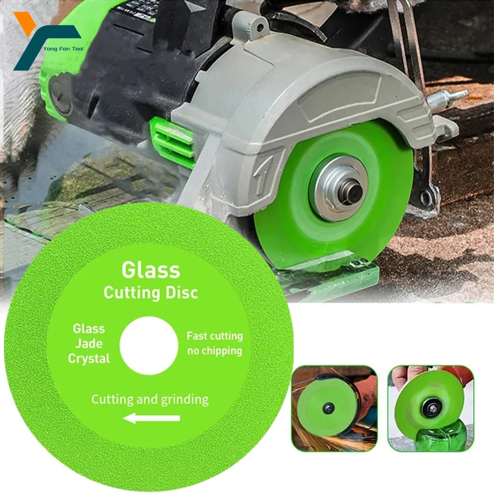 100*20/22.23mm 초박형 톱 블레이드 유리 커팅 디스크 옥 크리스탈 와인 병 세라믹 타일 연마 연삭 모따기 디스크