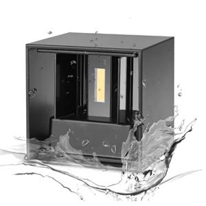 LED 벽 램프 4/6/8/10W Led 벽 보루 조명 IP65 방수 야외 실내 조명 A85-265V 침실 인테리어 조명 장식