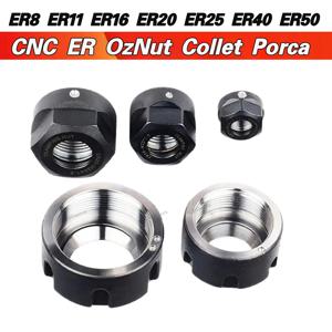 CNC ER OzNut 콜릿 Porca Er8 ER11 ER16 ER20 ER25 ER40 Er32 Um/M/A 너트 Sk10 Sk06 Ger16 Ger20 Oz20 Isoer16ms Oz25 콜릿 너트