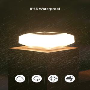 홈피쉬 30LED 태양광 기둥등 방수 포스트 캡 라이트 야외 울타리 기둥 램프 정원 잔디 나무 기둥 캠핑 장식용