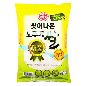 오뚜기 씻어나온 오뚜기쌀 명품 3kg