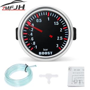 3 바 부스트 게이지 자동차 터보 부스트 미터 2 