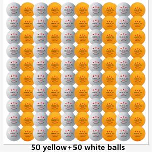 Huieson 3 스타 탁구 공 50~100 PCS ABS 40+ 신소재 탁구 공 경쟁을 위한 탁구 공