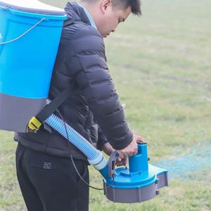 리튬 배터리 전기 비료 살포기, 배낭 도로 소금 살포기, 가정 농장용 정원 파종기