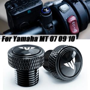 Yamaha MT09 SP MT07 MT 07 09 10 MT10 MT25 FZ09 FZ07 오토바이 알루미늄 미러 구멍 플러그 나사 볼트 MT-07 MT-09 액세서리