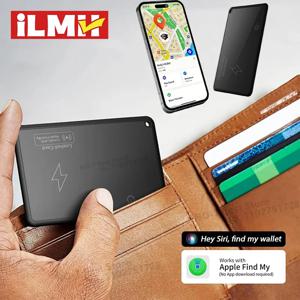 지갑 추적기 카드 무선 충전 추적 위치 Gps 로케이터 Iphone용 스마트 태그 Apple 장치 내 Airtag 찾기 GPS 로케이터