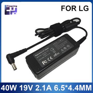 LG 24 인치 LED LCD 모니터 용 19V 2.1A 6.5*4.4MM 어댑터 AP16B-A LCAP26B-E ADS-45FSN-19 19040GPCU 충전기 전원 공급 장치 코드
