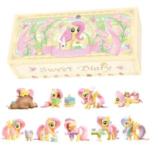 내 작은 조랑말 달콤한 일기 시리즈 블라인드 박스 FUNISM 오리지널 정품 홈 모델 장식품 입상 장난감 생일 선물
