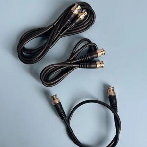 BNC 연장 코드 케이블 CCTV 카메라 용 BNC 남성-남성 어댑터 케이블 홈 보안 BNC 커넥터 0.5M/1M/1.5M