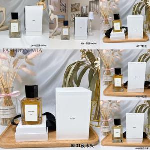 100ml 고품질 브랜드 코롱 향수 남성용 오래 지속되는 우디 시트러스 플로럴 여성용 향수 바디 스프레이 데이트 향수 선물