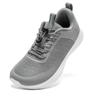 HOBIBEAR 남성용 와이드 발가락 운동화 여성용 탄성 밴드 미끄럼 방지 운동화 편안한 운동화