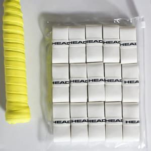 15pcs 헤드 배드민턴 테니스 라켓 스티커 핸들 고무, 미끄럼 방지 충격 흡수 핸드 접착제, 땀 흡수 테이프 랩 스트랩