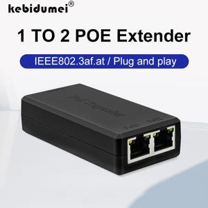 기가비트 2 포트 POE 익스텐더 10/100/1000Mbps POE 리피터 NVR IP 카메라 AP IP 음성 POE용 IEEE802.3af.at 표준 ,Gigabit 2 Port POE Extender 10/100/1000Mbps POE Repeater IEEE802.3af.at Standard for NVR IP Camera AP IP VOICE POE