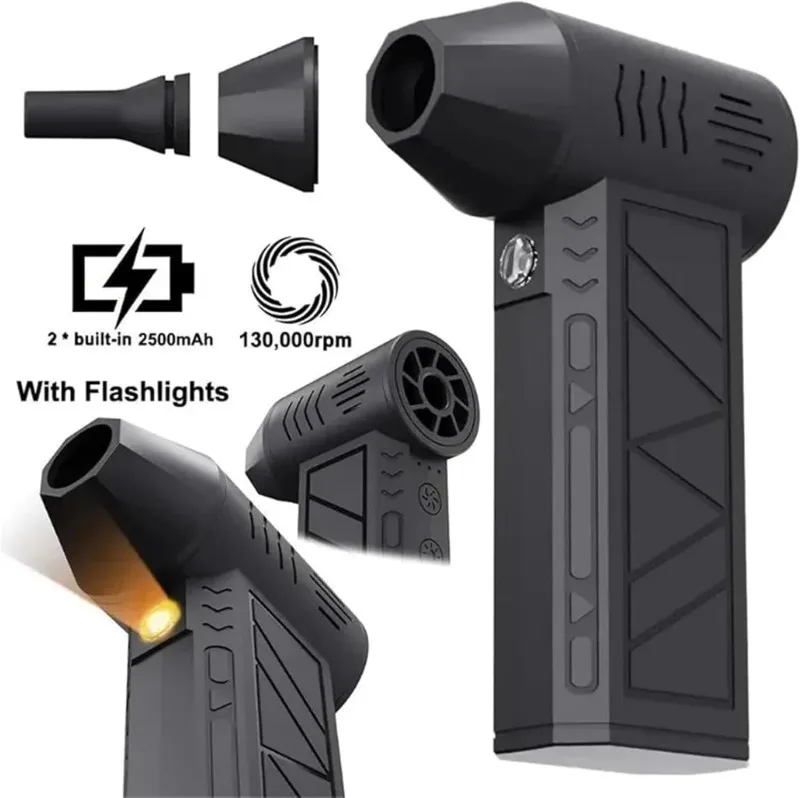 X6 터보 제트 블로워 130000RPM 강력한 에어 블로워 브러시리스 모터 터보 팬 제트 팬 청소용 에어 더스터 블로워 에어 푸아상 도구