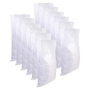 16개 방수 모래주머니 16팩 고강도 직조 홍수 방지벽 가정용 차고 야외 홍수 예방 다기능