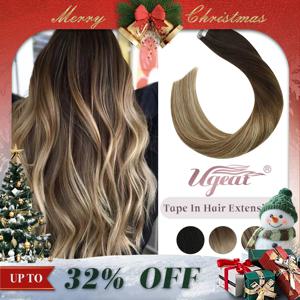 인간의 머리카락 확장에 Ugeat 테이프 12-24