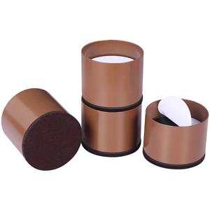 업그레이드 솔리드 스틸 침대 라이저 가구 라이저, 헤비 듀티 스퀘어 라운드 침대 리프트, 책상 테이블 의자 소파 발 라이저, 2/4 개