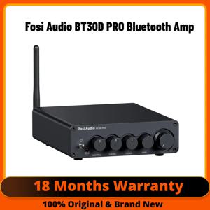 Fosi 오디오 Bluetooth 사운드 전력 증폭기 스피커 서브우퍼 165Wx2 +350W BT30D PRO용 2.1 채널 앰프 오디오 수신기