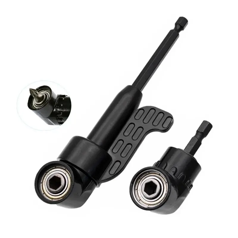 105도 1 4 육각 섕크 마그네틱 드릴 비트 각도 확장 스크루 드라이버 각도 스크루 드라이버 전동 공구 액세서리