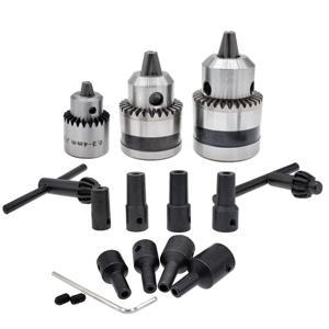 1PCS JT0 B10 B12 0.6-6mm 0.3-4mm 1.5-10mm 드릴 척 어댑터 연결로드 샤프트 슬리브 강철 구리 커플 링 4/5/6/8/10/12mm