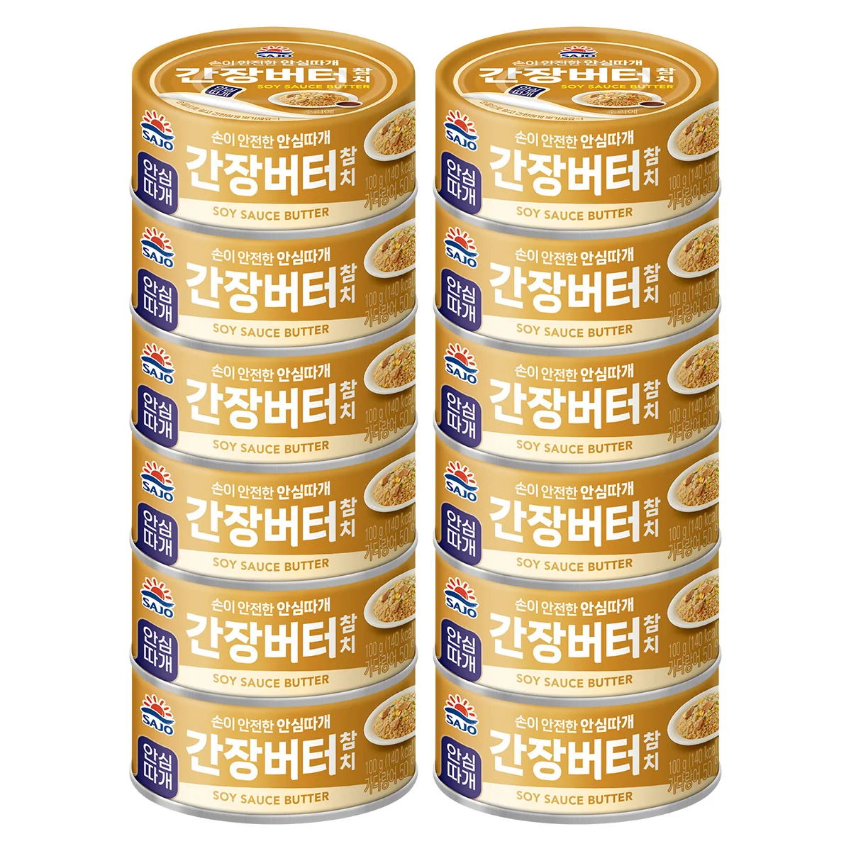 [사조공식샵] 간장버터참치 100g * 12캔(4번들 3입)