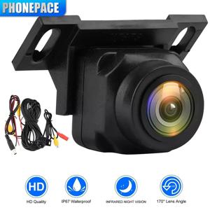 1080P 자동차 후방 카메라 170 °   광각 조정 가능한 간섭 방지 야간 투시경 방수 자동 주차 백업 카메라 New