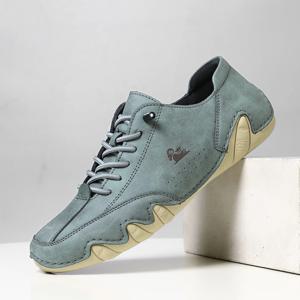 남성용 통기성 야외 스포츠 워킹화, 로우탑 소프트 솔, 캐주얼 패션, 사계절 신상 플러스 사이즈