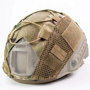 빠른 MH PJ BJ OPS 코어 헬멧 용 헬멧 커버 Airsoft Paintball 전술 헬멧 커버 위장 나일론 헬멧 커버