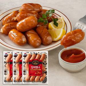 [사조공식샵] 대림선 캠프&하우스 칼집 그릴 비엔나 280g * 3개