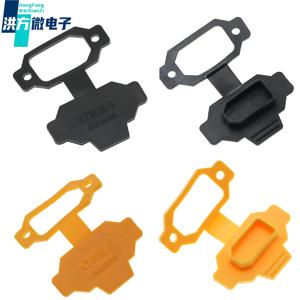 XT90E-F 플러그 보호 케이스 RC 드론 방수 보호 커버에 대 한 원래 PVC 방진 모자 검정색 노란색 여성 머리 XT90E