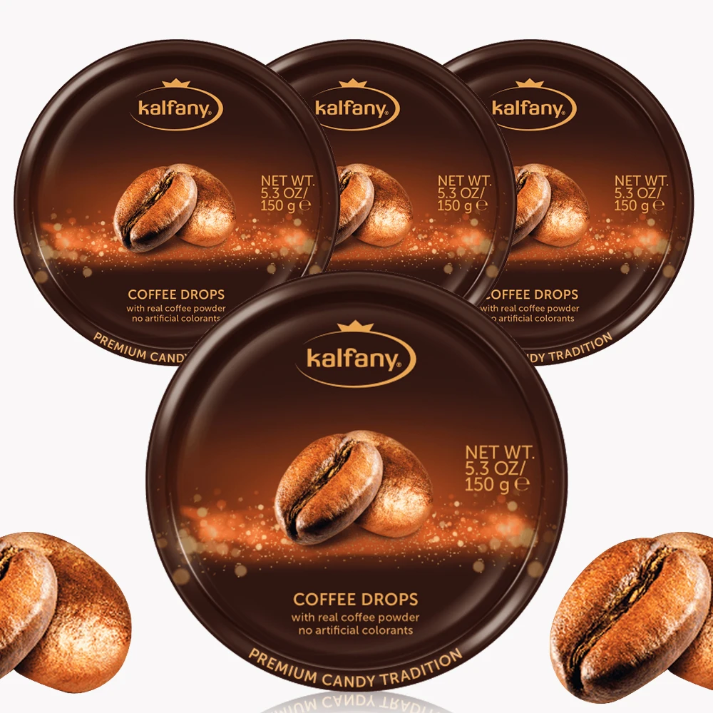 칼파니 커피 독일 하드캔디 4개