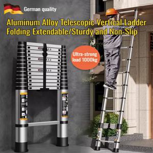 휴대용 접이식 사다리 가정용 두꺼운 리프팅 로프트 사다리 전문 알루미늄 합금 다기능 텔레스코픽 사다리