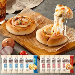 [사조공식샵] 한입피자 콤비네이션 80g*5/ 고르곤졸라 80g*5 (총 10개)