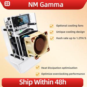 컴퓨터 괴짜를 위한 BTC 솔로 복권 광부 NMAxe Gamma 최적화된 NMMiner BM1370 ASIC 1.2TH/s 오픈 소스 지원 USB-DC