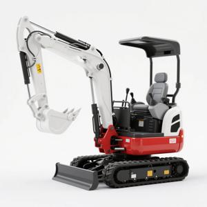 맞춤형 미니 굴삭기 1.2톤 EPA 유로 5 쿠보타 엔진 크롤러 소형 굴삭기 (농장 및 가정용)