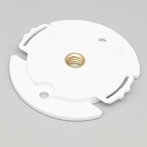 샤오미 스마트 카메라 카드 홀더 벽걸이용 금속 구멍이 있는 카메라 베이스 브래킷, 벽걸이 베이스 드릴링 호이스팅 벽걸이 거꾸로