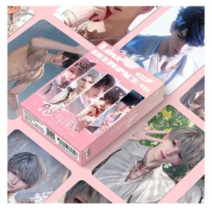 55 개/대 게임 사랑과 Deepspace Zayne Rafayel Qín Chè Lomo 카드 캐릭터 레이저 사진 카드 팬 컬렉션 선물