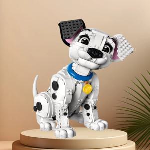 달마시안 강아지 빌딩 블록 세트 43269 레고와 호환 가능 크리스마스 선물용 장난감 1722개