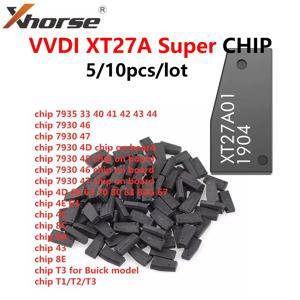 5/10개/묶음 ID46/40/43/4D/8C/8A/T3/47용 XT27A 슈퍼 칩 Xhorse VVDI XT27 XT27A01 트랜스폰더 VVDI2 VVDI 미니 키 툴