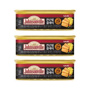 [사조공식샵] 쟌슨빌 클래식 캔햄 120g*3캔