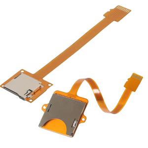 마이크로 SD TF 메모리 카드 키트용 남성-여성 연장 소프트 플랫 FPC 케이블 익스텐더