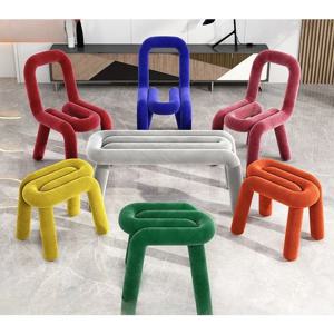 현대적인 색상의 스툴, 벤치는 드레싱 스툴, 신발 갈아 신는 스툴, 야외 활동용 의자, 파티 의자로 사용할 수 있습니다.