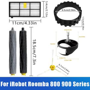 아이로봇 룸바 800 900 시리즈 860 870 880 890 966 980 등용 예비 부품. 진공청소기, 메인 사이드 브러시 헤파 필터 휠 교체