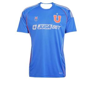 25-26 클럽 우니베르시티도 칠레 홈 및 어웨이 축구 유니폼 3D 프린팅 반팔 스포츠 티셔츠 성인 및 어린이용 동일